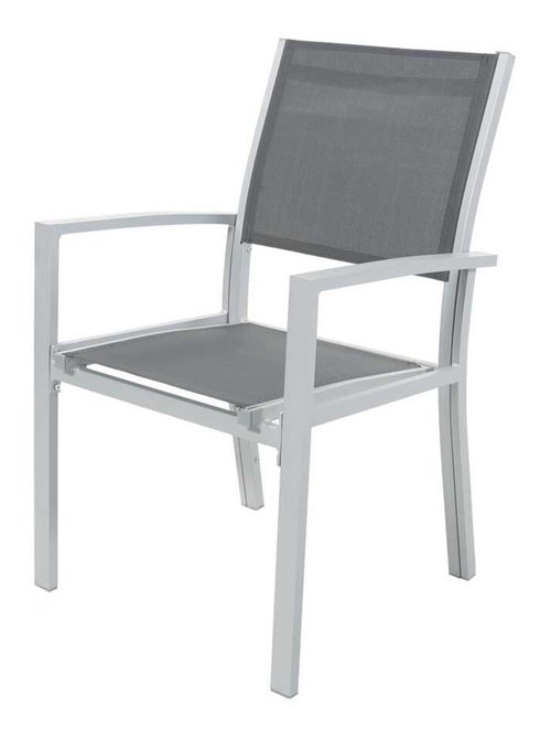 Fauteuil jardin Alu/Textilène - Lot de 2 - Kiabi