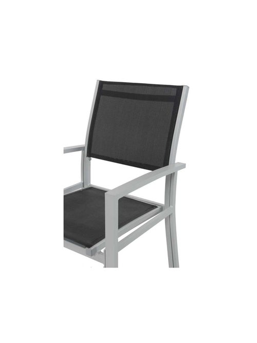 Fauteuil jardin Alu/Textilène - Lot de 2 - Kiabi