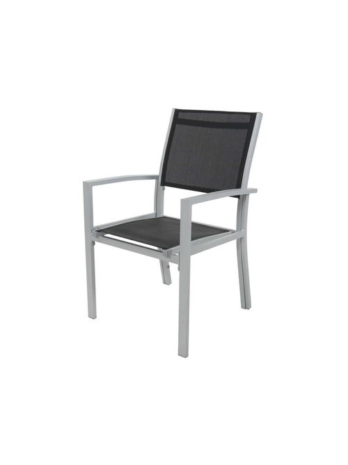 Fauteuil jardin Alu/Textilène - Lot de 2 - Kiabi
