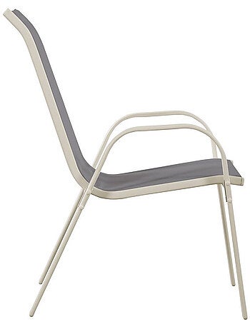 Fauteuil jardin Textilène - Lot de 4