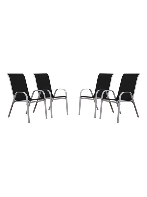 Fauteuil jardin Textilène - Lot de 4 - Kiabi