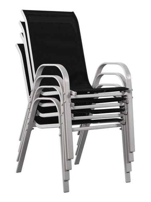 Fauteuil jardin Textilène - Lot de 4 - Kiabi