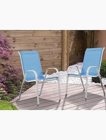 Fauteuil jardin Textilène