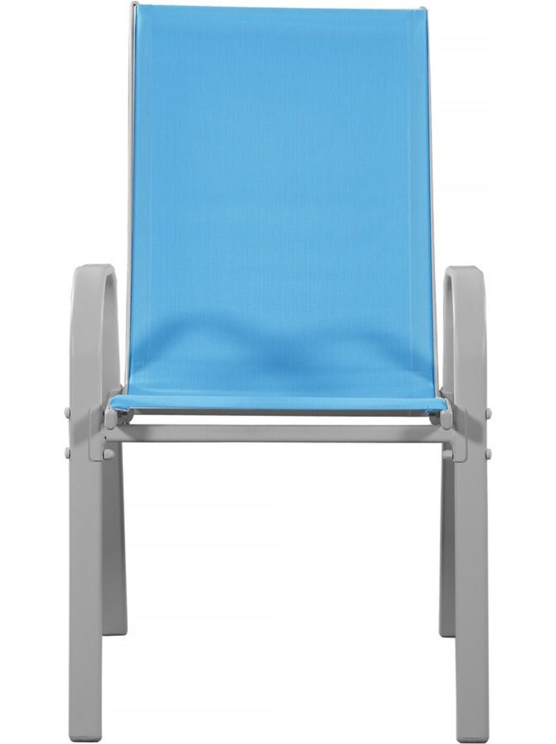 Fauteuil jardin Textilène Bleu - Kiabi