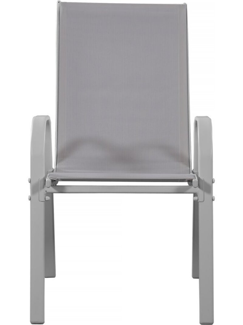 Fauteuil jardin Textilène Ecru - Kiabi