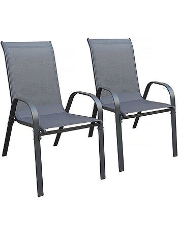 Fauteuil jardin textilène