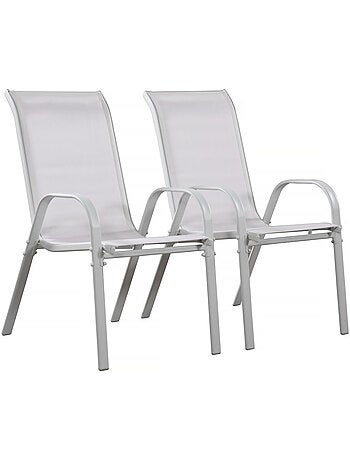 Fauteuil jardin textilène