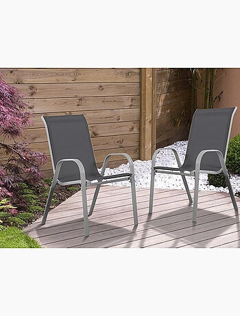 Fauteuil jardin textilène