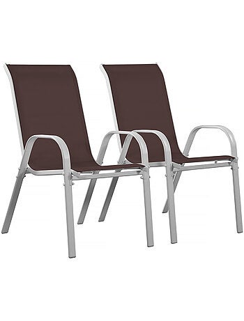 Fauteuil jardin textilène