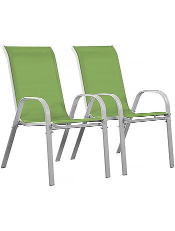 Fauteuil jardin textilène