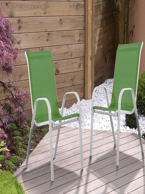 Fauteuil jardin Textilène - Kiabi Fauteuil jardin Textilène - Kiabi