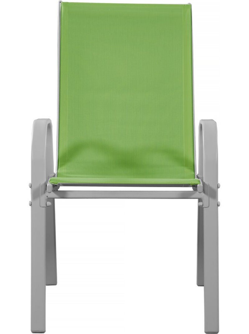 Fauteuil jardin Textilène Vert - Kiabi