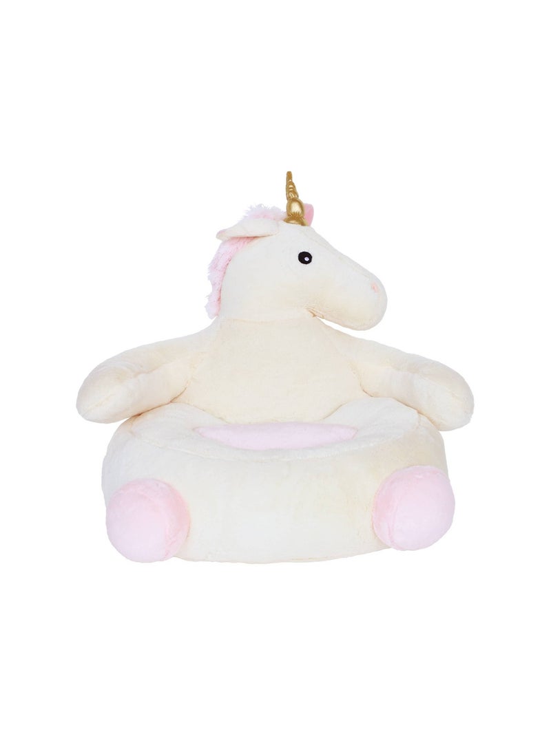 Fauteuil licorne pour enfant Lulu Blanc Rose - Kiabi