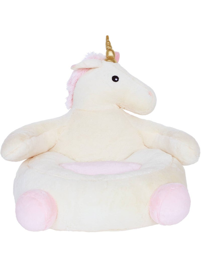 Fauteuil licorne pour enfant lulu Rose/Blanc - Kiabi