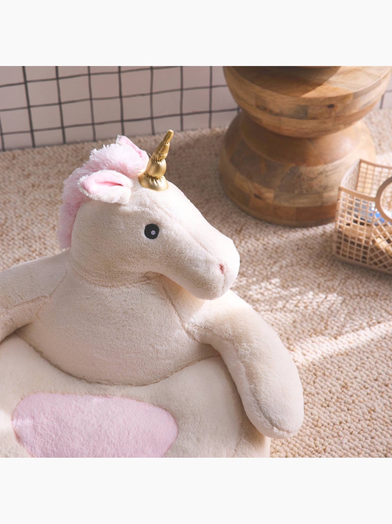Fauteuil licorne pour enfant lulu Rose/Blanc - Kiabi