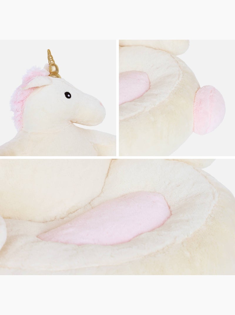 Fauteuil licorne pour enfant lulu Rose/Blanc - Kiabi