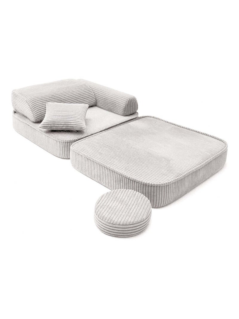Fauteuil modulable- aesthetic- ECRU Ecru - Kiabi