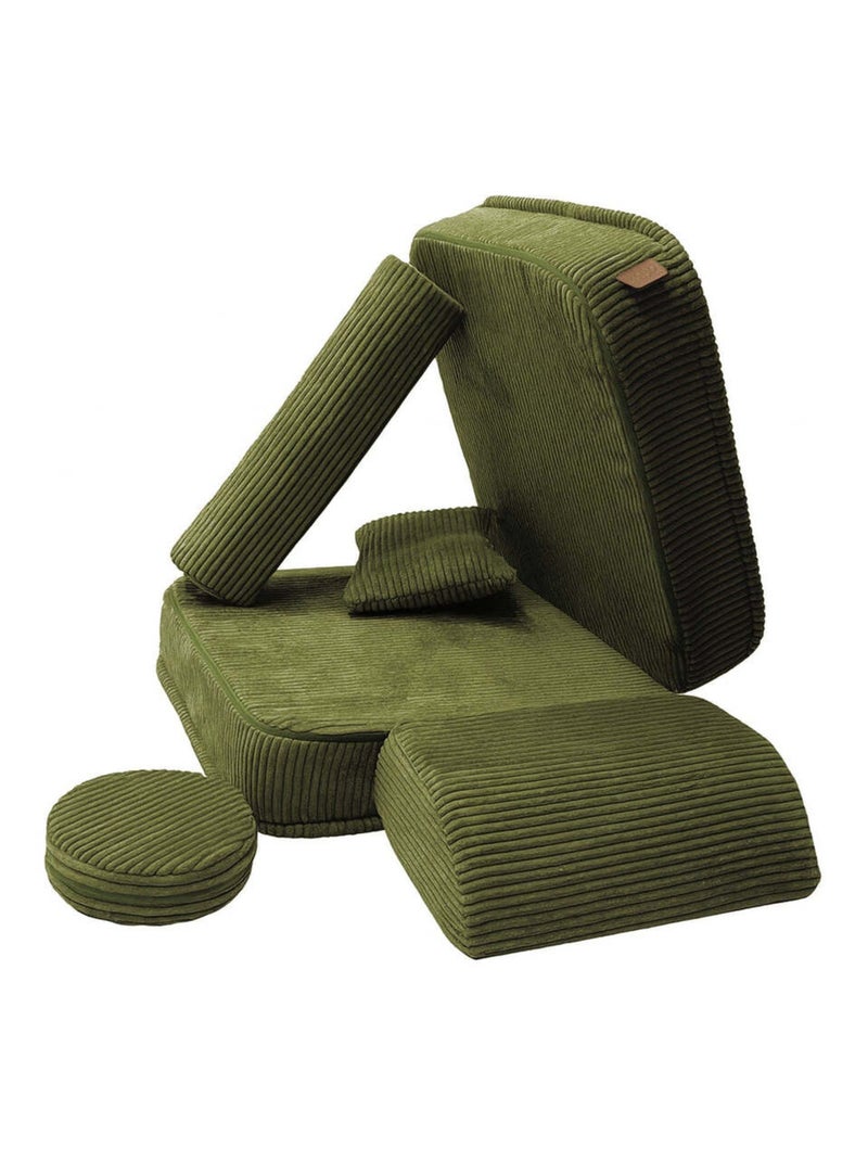 Fauteuil modulable- aesthetic- KAKI Vert - Kiabi