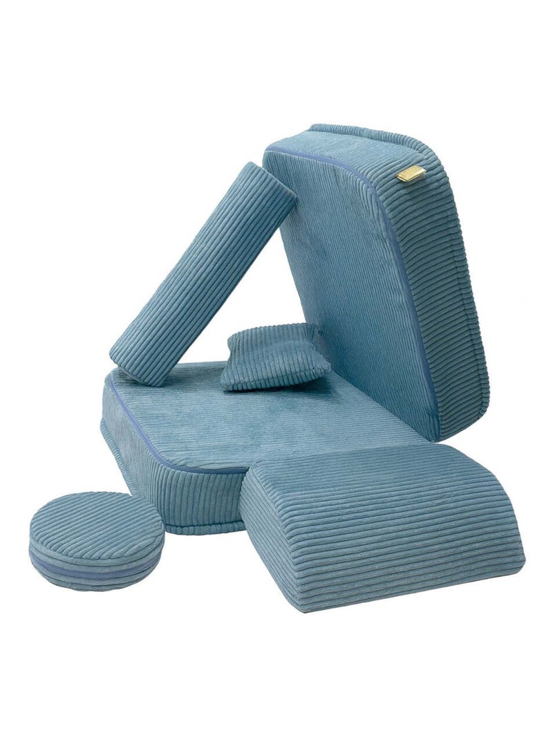 Fauteuil modulable- aesthetic- TURQUOISE Turquoise - Kiabi