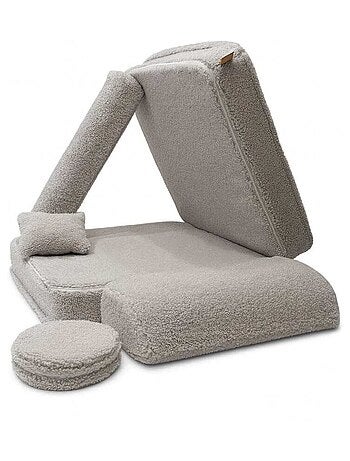 Fauteuil modulable- bearly- BRUN FONCÉ