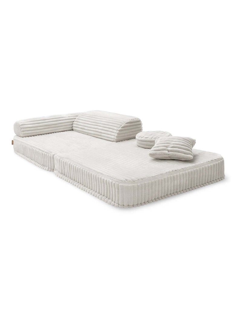 Fauteuil modulable- churros- BLANC Blanc - Kiabi