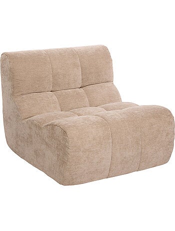 Fauteuil modulable matelassé
