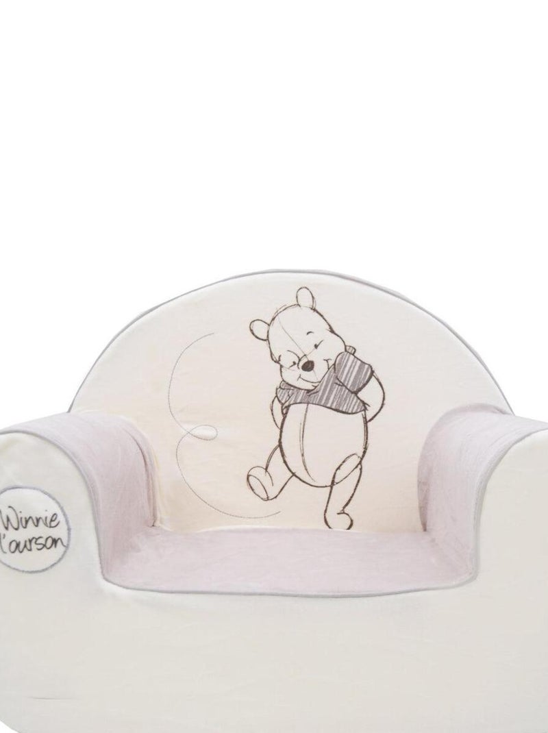 Fauteuil mousse club Winnie Sketchbook Blanc - Kiabi