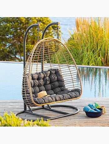 Fauteuil oeuf suspendu 2 places AJAR