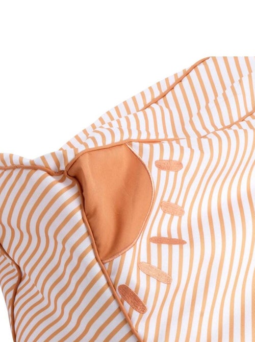 Fauteuil pouf 75x45cm en polyester blanc - SAUTHON - Kiabi