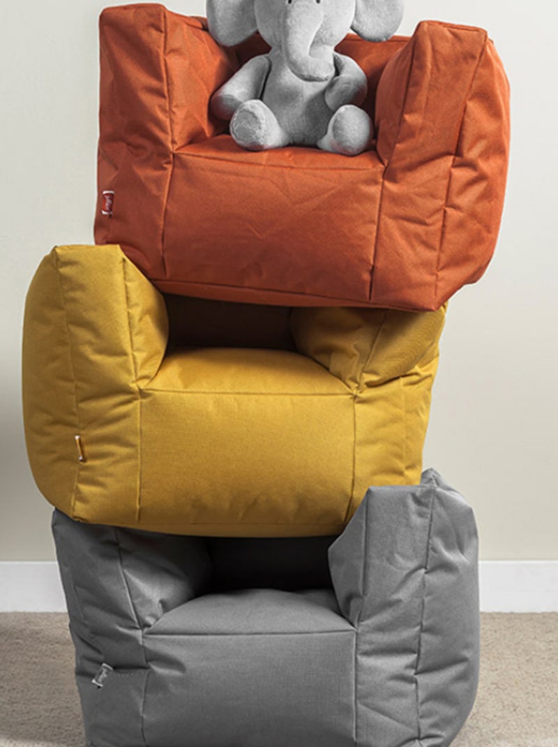 Fauteuil Pouf Enfant Jollein Gris - Kiabi