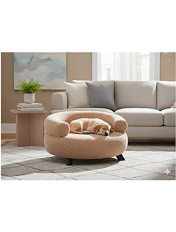 Fauteuil pour chien ou chat bouclette