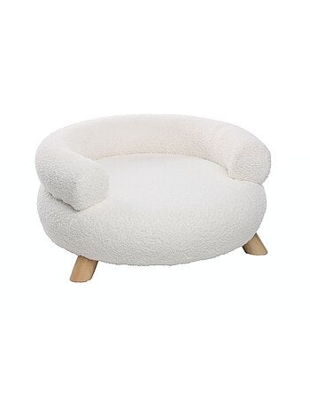 Fauteuil pour chien ou chat détente bouclette