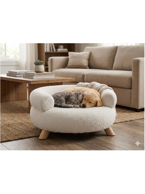 Fauteuil pour chien ou chat Détente Bouclette - Kiabi