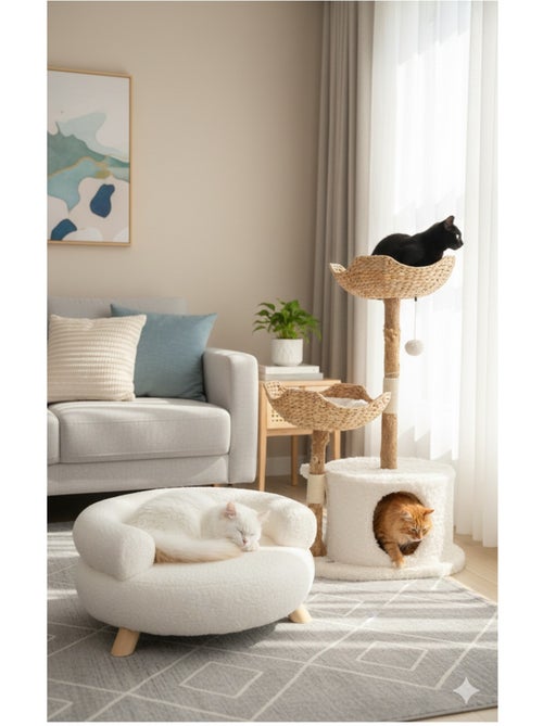 Fauteuil pour chien ou chat Détente Bouclette - Kiabi