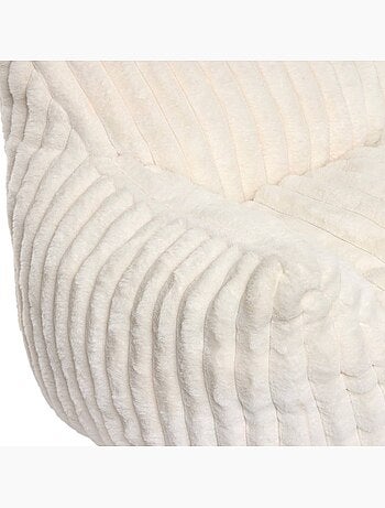 Fauteuil pour enfant en velours côtelé MUZI