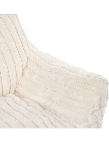 Fauteuil pour enfant en velours côtelé MUZI