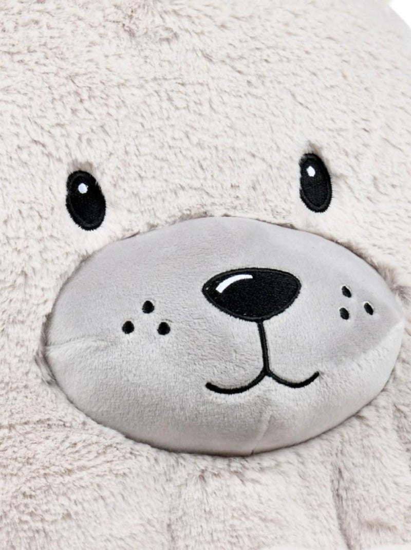 Fauteuil pour enfant JULES forme pouf Gris - Kiabi