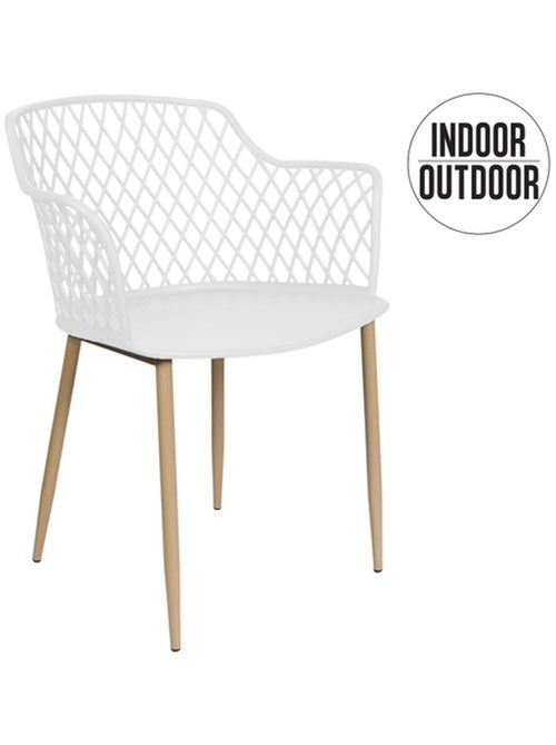 Fauteuil pour table de jardin design Malaga - Kiabi