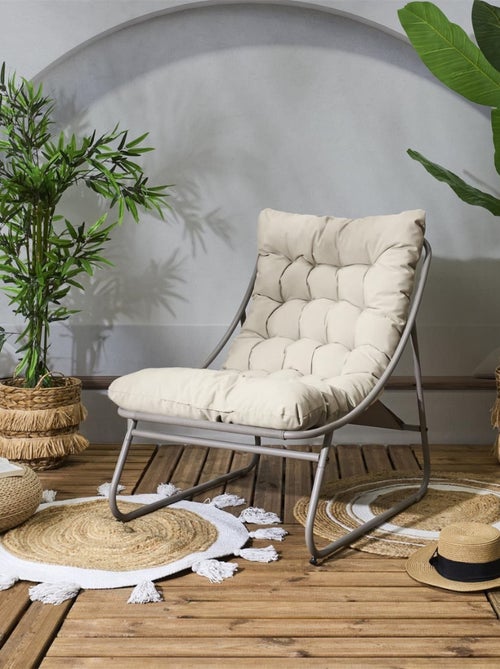Fauteuil relax de détente DOLCE VITA - Kiabi Fauteuil relax de détente DOLCE VITA - Kiabi