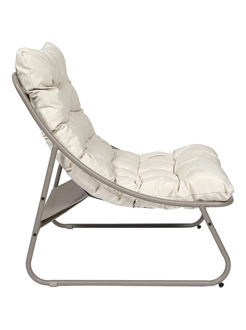 Fauteuil relax de détente DOLCE VITA Beige - Kiabi