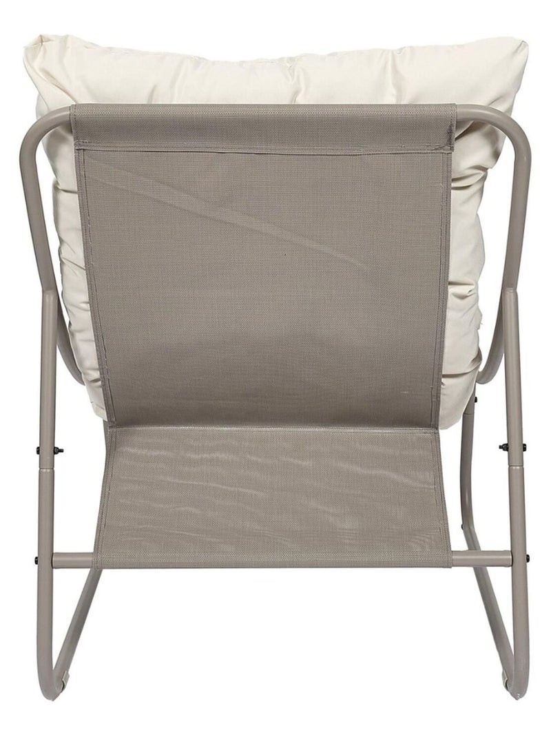Fauteuil relax de détente DOLCE VITA Beige - Kiabi