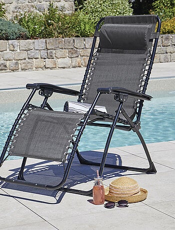 Fauteuil relax inclinable de jardin