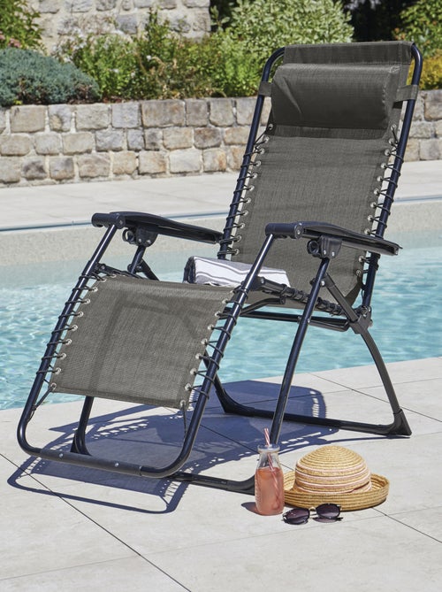 Fauteuil relax inclinable de jardin - Kiabi