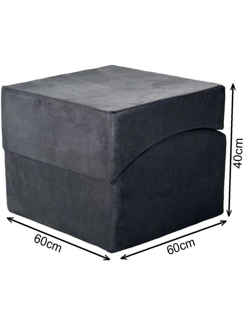 Fauteuil relaxant plaint de forme préformé Gris - Kiabi