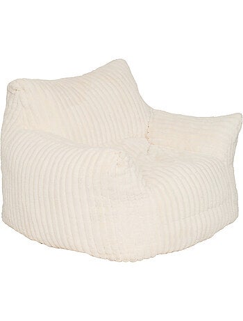 Fauteuil XL en velours côtelé