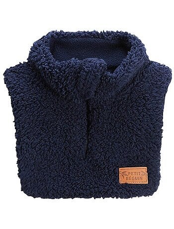Faux col zipp? enfant en sherpa Anouk