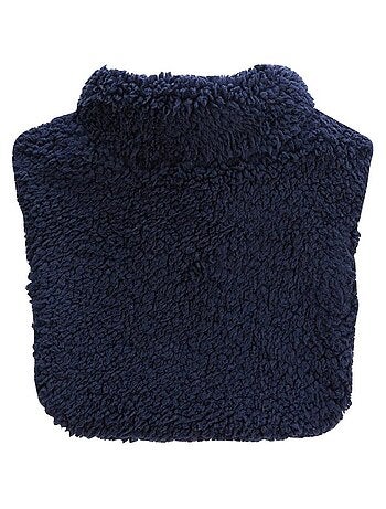 Faux col zippé enfant en sherpa Anouk