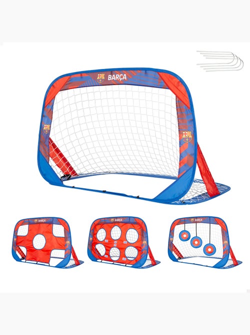 Fc barcelona but pop-up 4 en 1 avec jeu de fléchettes 120x80x80 cm - Kiabi