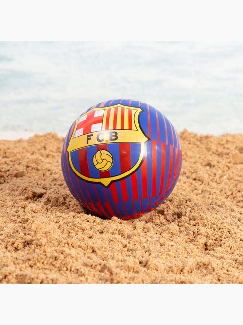 Fc barcelona cube de plage avec ballon de l'équipe et accessoires - Kiabi