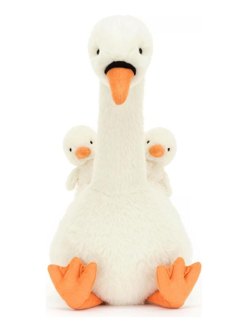 Featherful Swan Blanc - Kiabi